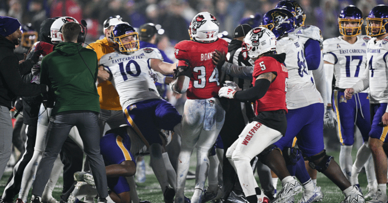 NC State EcU brawl