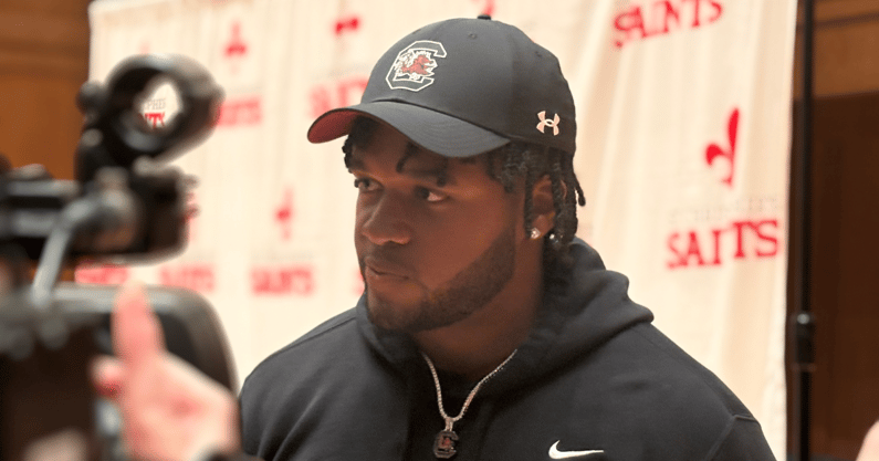 Five-star South Carolina football commitment Darius Gray. Photo credit: Chris Clark | GamecockCentral
