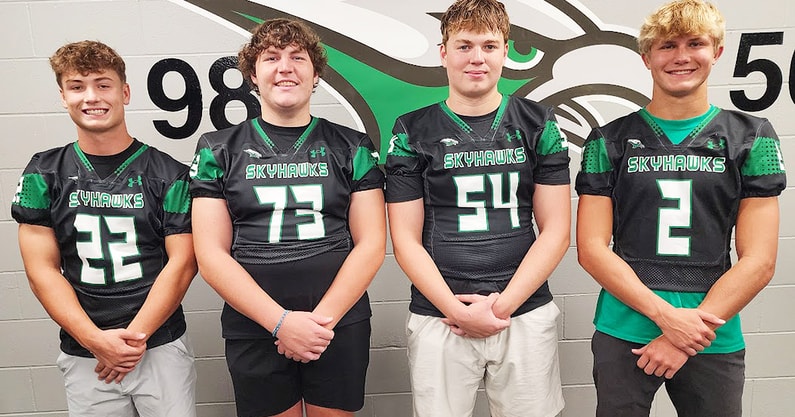 ON3 - Skutt Catholic 4 - Brenden Ruth, Jack Robinette, Braxton Miller, Wyatt Liebentritt