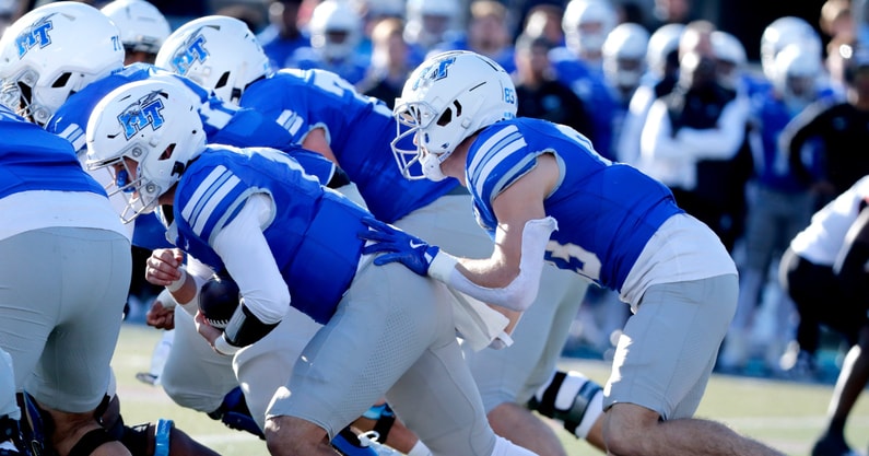 Middle Tennessee State football, via HELEN COMER:The Daily News Journal : USA TODAY NETWORK via Imagn Images