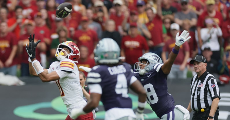 NCAA Football: Aer Lingus Classic-Iowa State at Kansas State