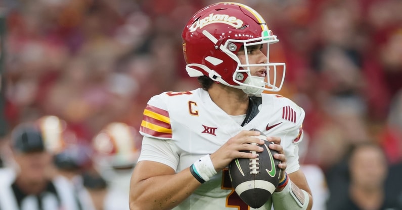 NCAA Football: Aer Lingus Classic-Iowa State at Kansas State
