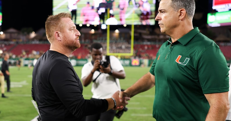 NCAA Football: Miami at South Florida