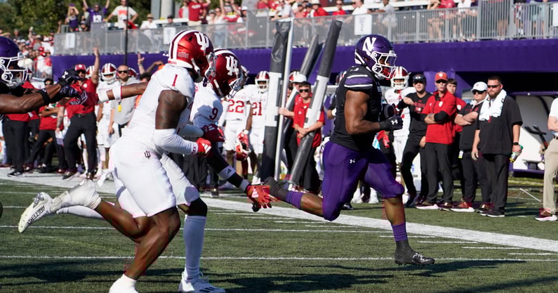 NCAA Football: Indiana at Northwestern