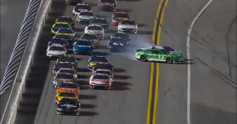 Tyler Reddick Daytona wreck