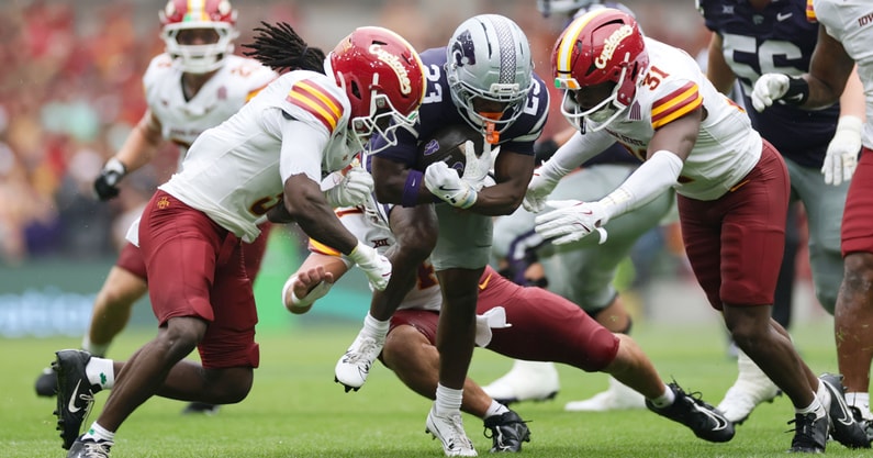 NCAA Football: Aer Lingus Classic-Iowa State at Kansas State