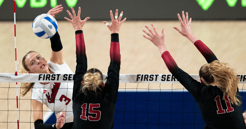 Nebraska volleyball Allie Sczech