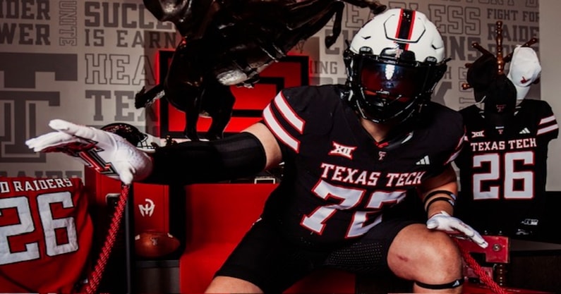 Texas Tech OT commit Jacob Crow