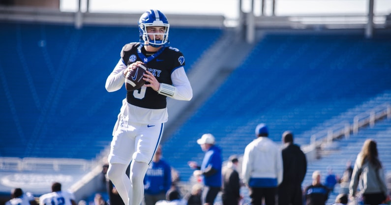 Kentucky QB Zach Calzada, via Aaron Perkins, Kentucky Sports Radio