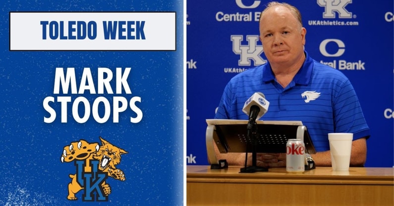 Mark Stoops previews Kentucky's Week 1 matchup vs. Toledo | KSR