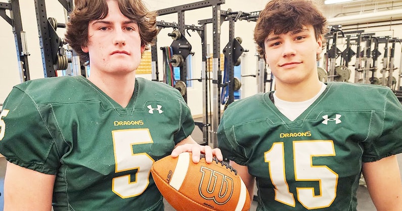 ON3 - PORTRAIT - Michael Knudsen, Bryce Lakers, Gretna High