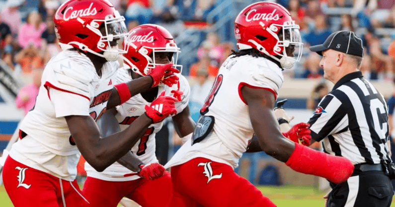 T.J. Capers celebrates after recovering the ball during he game against Virginia at Scott Stadium on October 12.