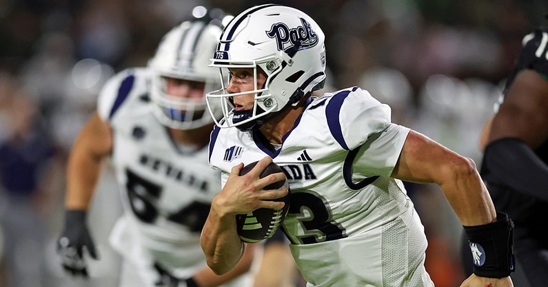 NCAA Football: Nevada at Hawaii