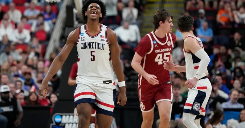 NCAA Basketball: NCAA Tournament First Round-Oklahoma at Connecticut