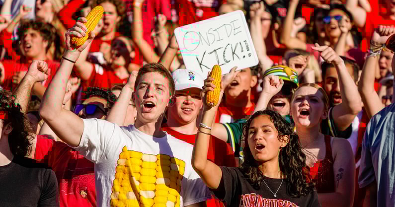 nebraska end zone