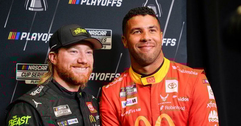 Tyler Reddick Bubba Wallace