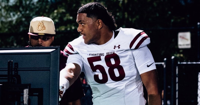 Michigan State commit Fameitau Siale (photo courtesy of Fameitau Siale via Twitter).