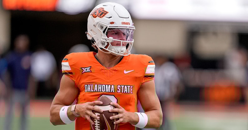 Oklahoma State QB Hauss Hejny