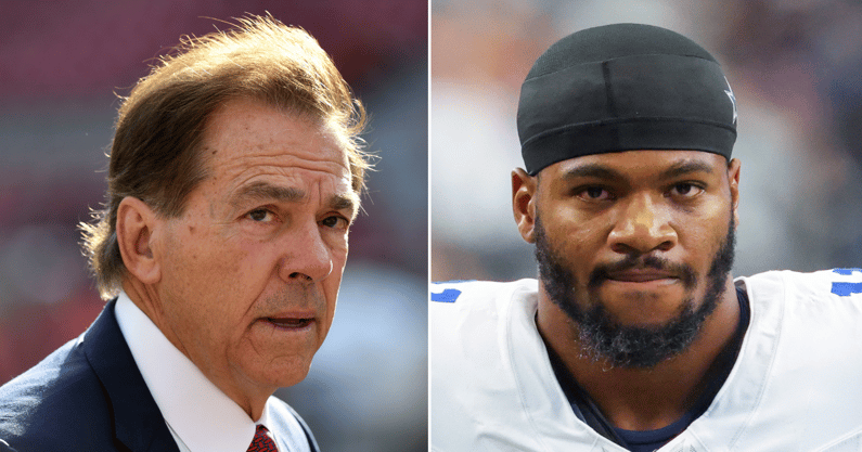 Nick-Saban-reacts-to-Dallas-Cowboys-Jerry-Jones-trading-Micah-Parsons-Itd-just-be-hard-for-me