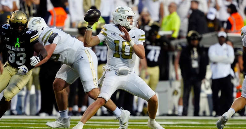 NCAA Football: Georgia Tech at Colorado