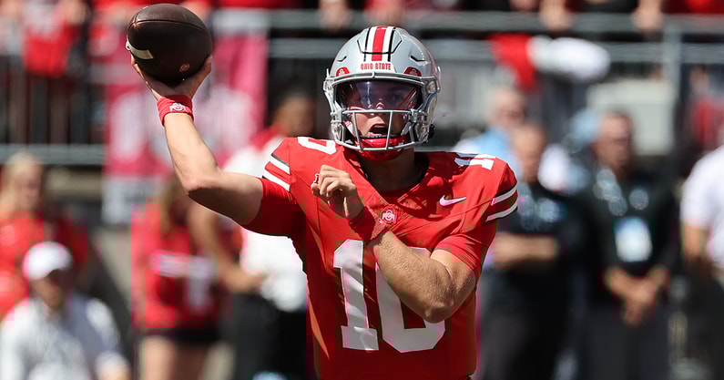 Ohio State QB Julian Sayin