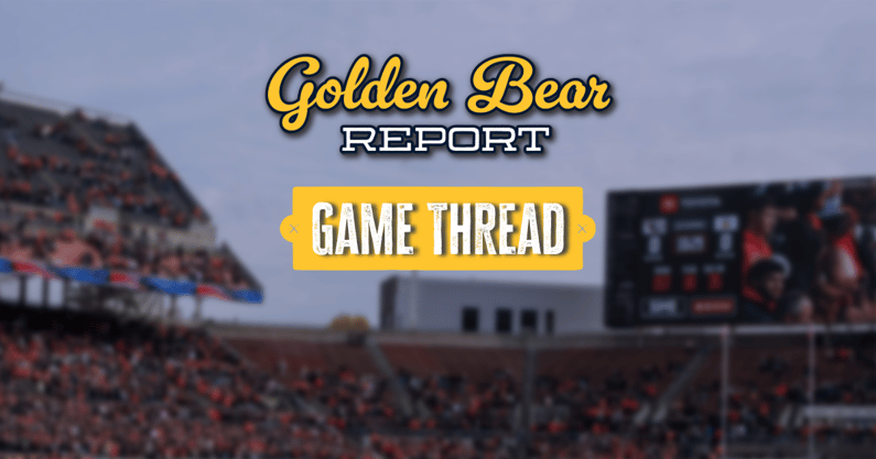 Cal Game Thread at Oregon State