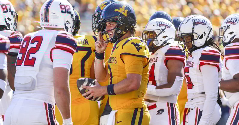 NCAA Football: Robert Morris at West Virginia