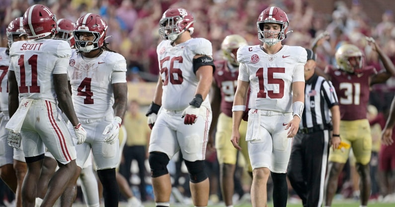 Alabama QB Ty Simpson