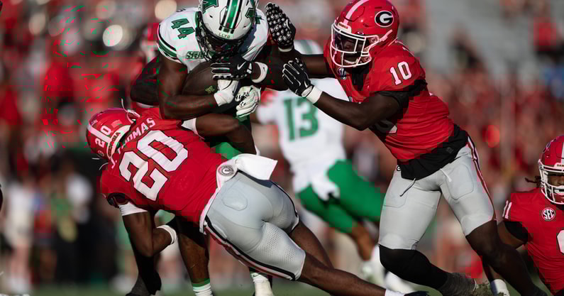 Georgia defense vs. Marshall