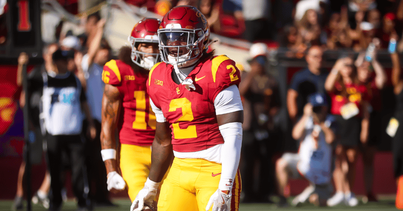 USC running back Waymond Jordan