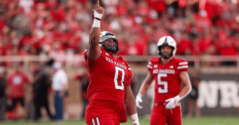 Texas Tech defensive tackle Skyler Gill-Howard (Photo by Chase Seabolt/RedRaiderSports.com)