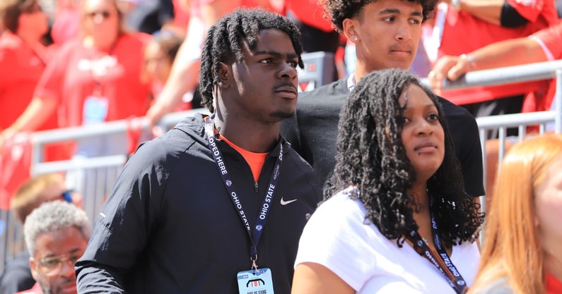 Myson Johnson-Cook by Mick Walker -- Lettermen Row --