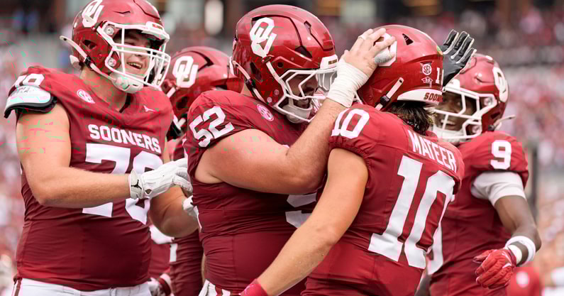 Mateer offensive line