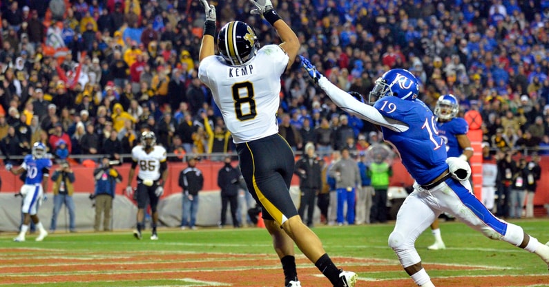 NCAA Football: Missouri at Kansas