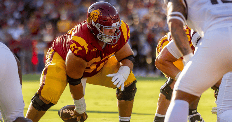 USC center Kilian O'Connor