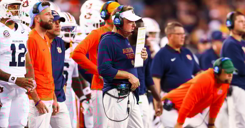 Hugh Freeze (Photo by Auburn Athletics)