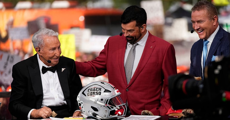 Lee Corso, Ryan Day, Kirk Herbstreit