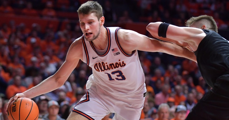 NCAA Basketball: Michigan State at Illinois