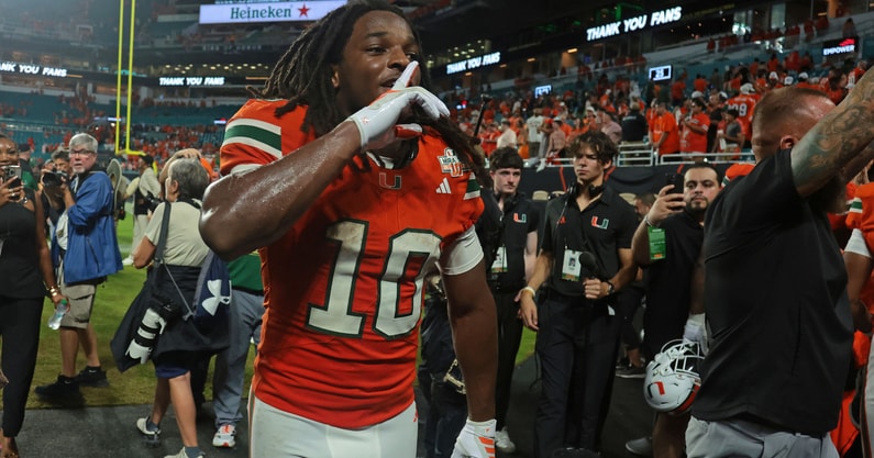 NCAA Football: Notre Dame at Miami