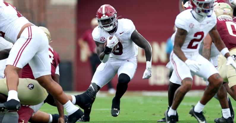 Alabama RB Richard Young