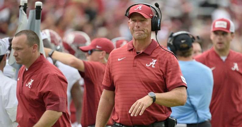 Alabama coach Kalen DeBoer