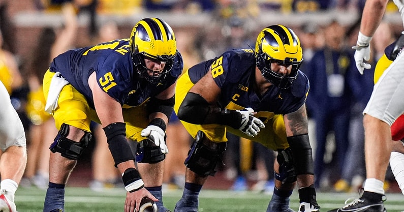 The Wolverines will play Oklahoma in week two. (Photo by Detroit Free Press)