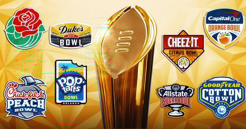 LSU Football's win over Top 5 Clemson has the Tigers projected for the CFB Playoff