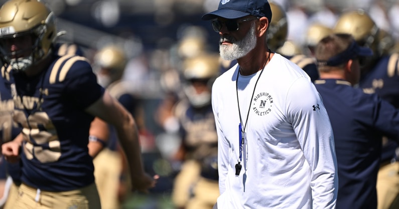 NCAA Football: Virginia Military at Navy