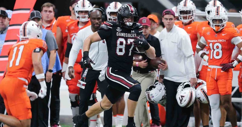 South Carolina tight end Brady Hunt. Photo by: CJ Driggers | GamecockCentral