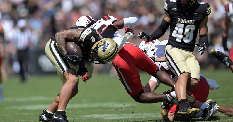 NCAA Football: Ball State at Purdue