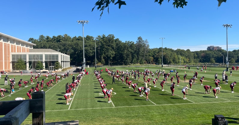 BC football practice Week 2 2025