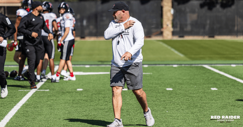 Texas Tech special teams coordinator Kenny Perry (Photo by Pat Cockrell/RedRaiderSports.com)