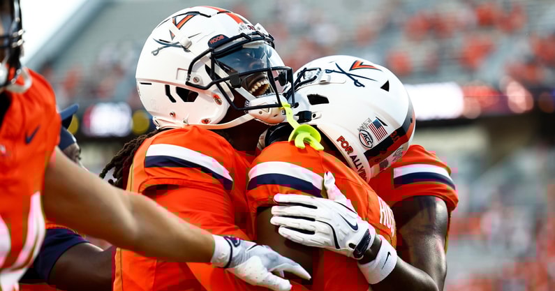UVa WRs Jahmal Edrine and Cam Ross