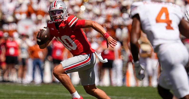 Ohio State QB Julian Sayin vs. Texas